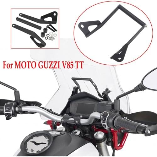 For MOTO GUZZI V85TT V85 TT 2019 2020 Motorcycle GPS SMART PHONE Navigation GPS Plate Bracket Adapt Holder Navigation brackrt