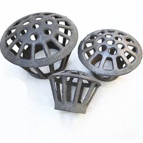 Roof Drain Pipe iron Floor Drain balcony Downspout Strainer 75-160mm Grille PVC Pipe Sewage Drain Insert Net Cover Hole plug