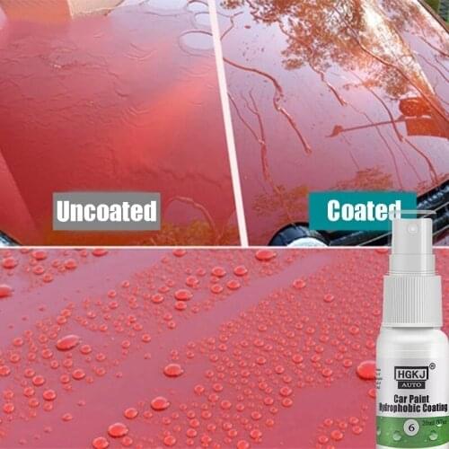 HGKJ-6-50ml Quick Super Hydrophobic Paint Coating Kit Glass Coating Anti-Scratch Exterior Care Paint Car Polish Wash Accessories