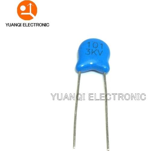 20pcs High voltage Ceramic Capacitor 3KV 5PF 10PF 15PF 20PF 22PF 27PF 30PF 47PF 56PF 100PF 220PF 1NF 2.2NF 3.3NF 4.7NF 10NF