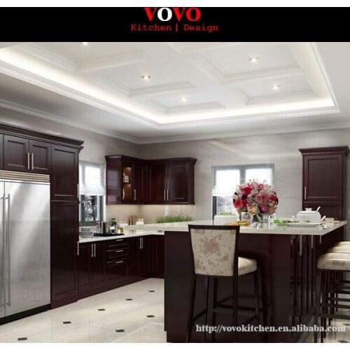 Espresso kitchen cabinets solid wood
