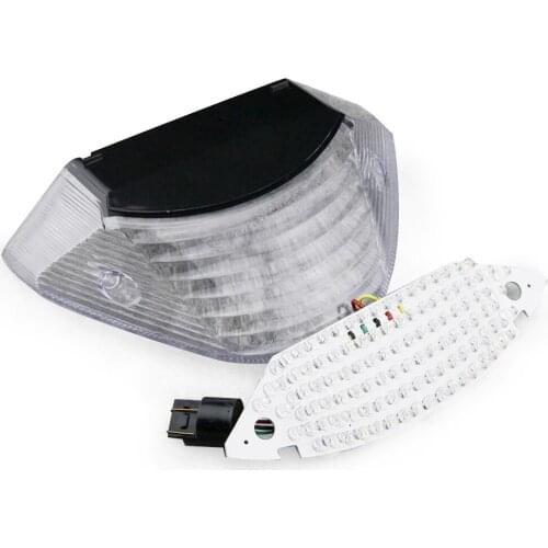 Motorcycle Tail light Integrated LED Turn Signal for Honda CB600 HORNET CB900 599 919 2002 2003 2004 2005 2006 2007 CLEAR