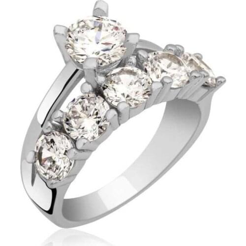 Original silver , Single Stone & Five Stones ,Ring, Good Quality and Affordable Single Stone ,Rings Types