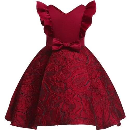 Baby Girls Dress Sleeveless Elegant Tutu Princess Dress Kids Dresses For Girls Birthday Evening Party Children Clothing vestidos