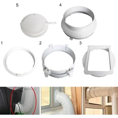Portable Air Conditioner 15cm Window Seal Air Vent Exhaust Duct Pipe Hose Interface Connector Adaptor For Mobile Air Conditioner