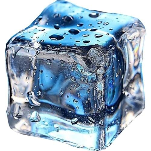 Wedding Party Home Decoration Vase Filler Transparent Square Gemstone Stone Acrylic Fake Ice Cube