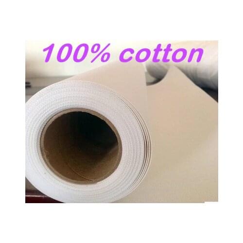 380g matte cotton blank printing canvas manufacturer canvas roll cotton canvas fabric printing