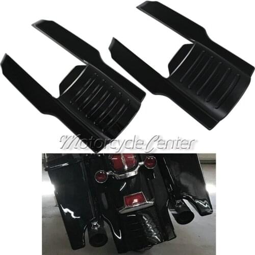 9" Stretched Rear Fender Mudguard Extension For Harley Touring Electra Glide Ultra Classic FLHTCU FLHT EFI FLHTI FLHTCI FLHTPI