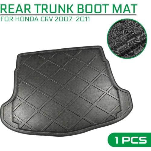 Car Floor Mat Carpet Rear Trunk Anti-mud Cover For Honda CRV 2007 2008 2009 2010 2011