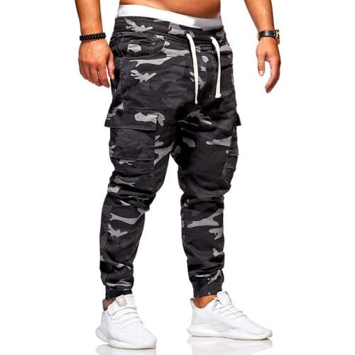 COLDKER mens cargo pants fashion male camouflage pants streetwear mens trousers cargo cloth sweat pants streetwear