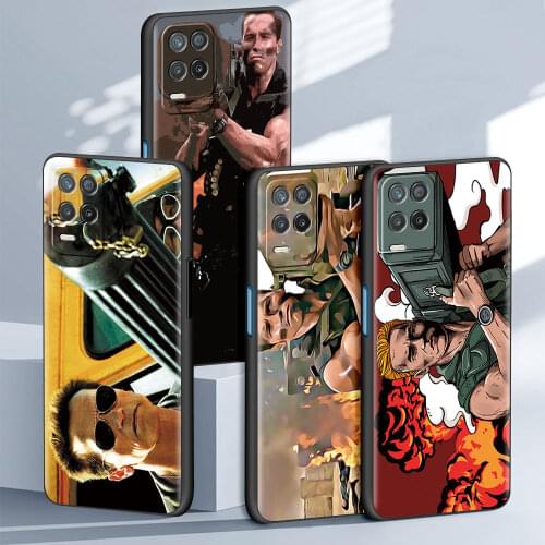 Arnold Schwarzenegger Commando 1985 Case For Realme 8 C21 6 7 C3 XT 5 7i X50 Pro 5G C15 C11 C21Y GT Master Exploere C20A Cover