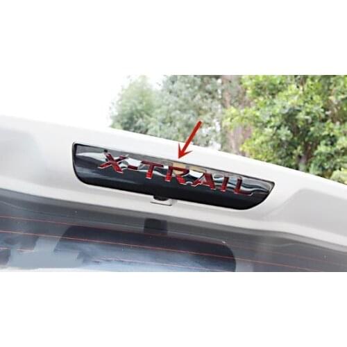 For Nissan X-Trail 2014-2020 High-quality stainless steel rear brake light decoration patch protection car accessories
