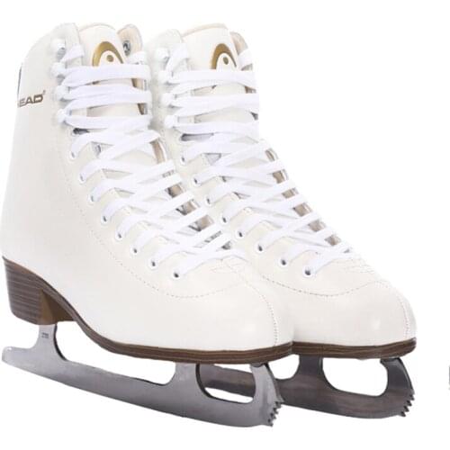 Adult Child Ice Skate Tricks Shoes Leather Ice Blade Skates Professional Flower Knife Ice Hockey Knife Real Ice Skating ID16