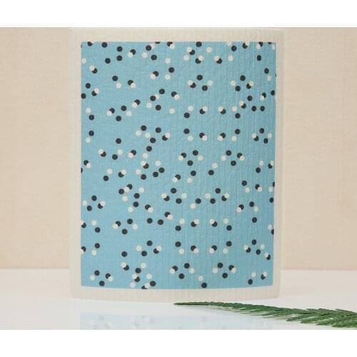 Creative Fruit Print Kitchen Quick-Dry Cleaning Rag Dish Cloth Wiping Napkin Absorbing Cloth Sustainable eco friendly products