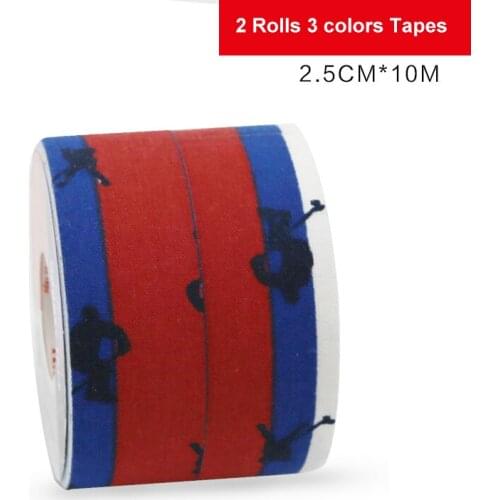 Cool hockey 2 Pc Hockey Stick Tape 2.5cm x 25m Multipurpose Colorful Sport Safety Cotton Cloth Enhances Puck Handling Elbow