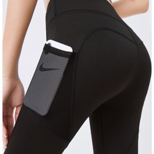 JIANWEILI Sexy push up Gym leggings Woman pocket High waist fitness legging femme Stretch pants Breathable
