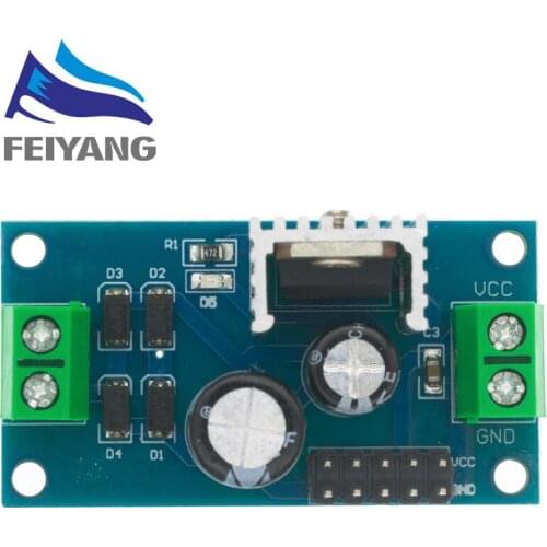 LM7805 LM7812 DC/AC Three Terminal Voltage Regulator Power Supply Module 5V 12V Output Max 1.2A