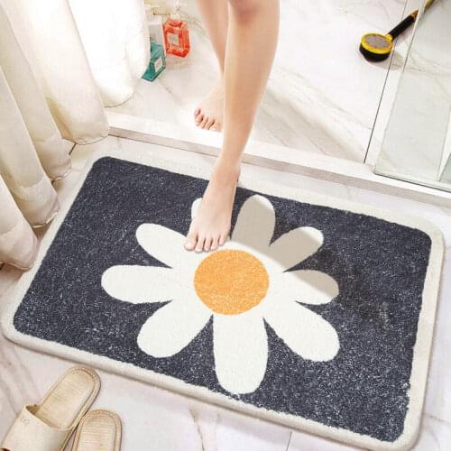 Cartoon Animal Dog Door Mat Cat Panda Non-slip Carpet Soft Mat Cute Home Bathroom Balcony Doorway Hallway Mat Absorbent