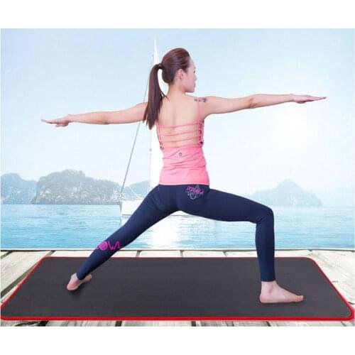 Non-slip Yoga Mat 10mm Multifunctional Sports Yoga Mat For Fitness Gym Colchonete Mat 183*60*10mm For Beginner Edge Covered