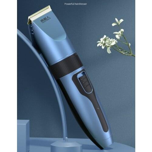 Stainless steel low noise strong power home self-help professional shaved head electric fader J03