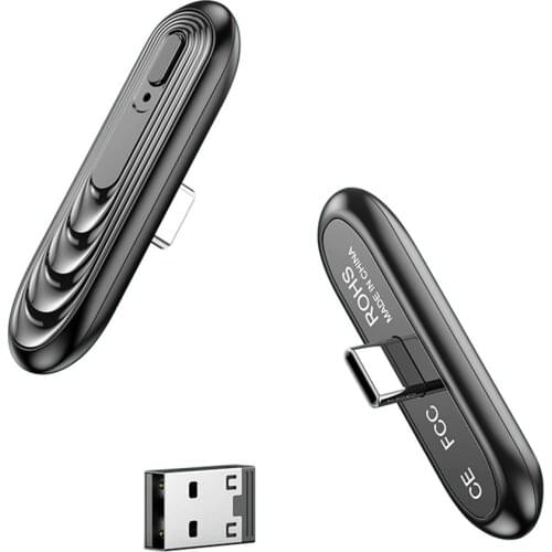 The new Type-C USB Bluetooth 5.0 wireless audio adapter and microphone are suitable for PS4 Nintendo Switch computer TV