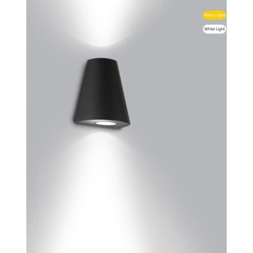 Modern Outdoor Waterproof IP6510W LED Up And Down Double Head Wall Lamp Aluminum Alloy Simple Living Room Porch Wall Light