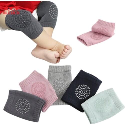 GLCUCG 5 colors Infant Crawling Toddler Anti-fall Knitted Knee Pads Protector Baby Safety Kneepad Leg Warmer Girls Boys baby