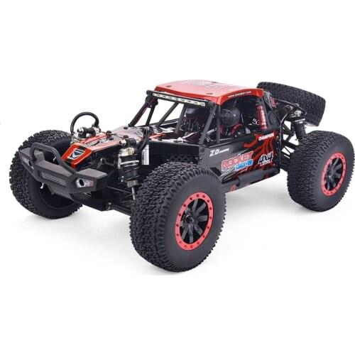 ZD Racing ROCKET DBX-10 1/10 4WD 55km/H 2.4G Brushed Motor High-Speed Remote Control Car Desert Off-Road Vehicle Toy - RTR (Red)