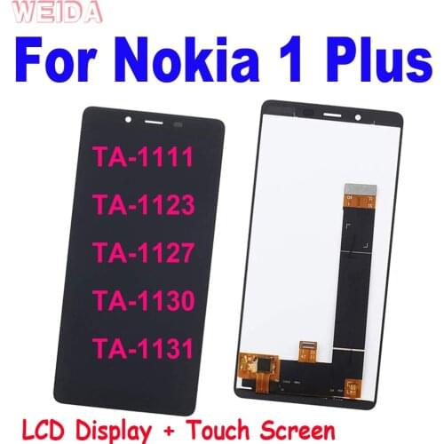 5.45'' For Nokia 1 Plus TA-1111 TA-1123 TA-1127 TA-1130 TA-1131 LCD Display Touch Screen Digitizer Assembly For Nokia 1 Plus LCD