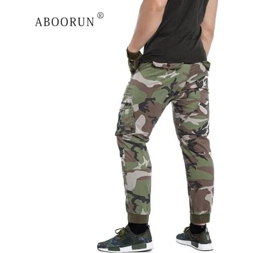 ABOORUN Men's Camouflage Pants
