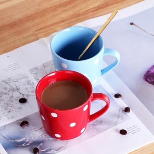 Pointed Water Lovely Ceramic Cup Creative Personality Water Household Milk Breakfast Coffee Milk Tea Cup Cute Coffee Mugs