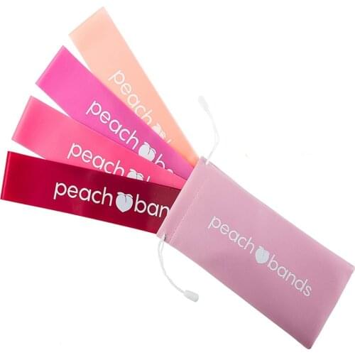 5 Level Elastic Bands For Fitness Gum Resistance Bands Yoga Pilates Workout Sport Bands Rubber Training Exercise Equipments