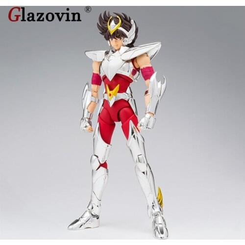 Glazovin Original Bandai Saint Seiya Cloth Myth EX Pegasus Seiya Final Bronze Metal Armor Movable Action Figure Model Toys