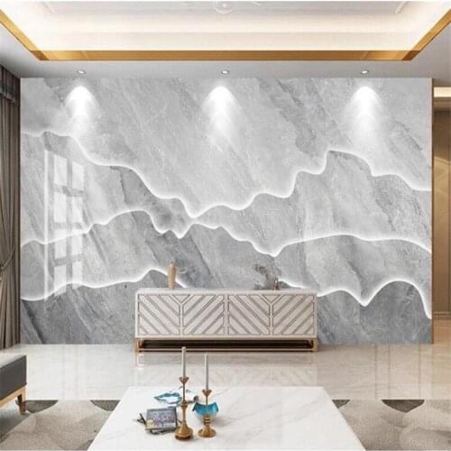 Milofi custom wall wallpaper mural modern high-definition landscape stone pattern large slab marble pattern background wall deco