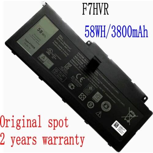 100% Brand new 58WH/3800mAh F7HVR battery For Dell Inspiron 17-7000 7737 N7737 15-7537 N7537 T2T3J N3137 N3135 Laptop