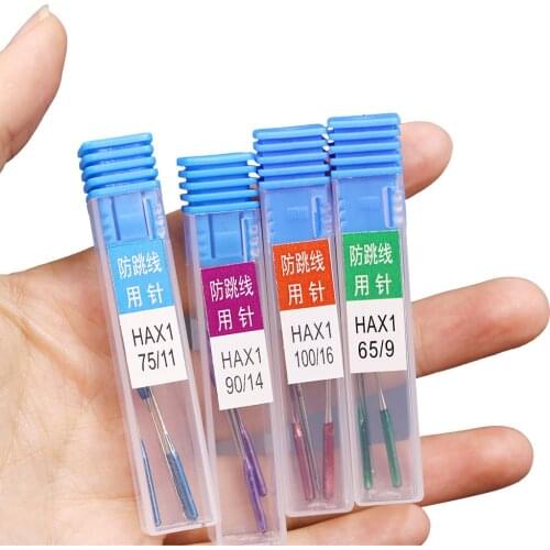 3pcs/Box Anti-Jumping Sewing Machine Needle Home Elastic Cloth Sewing Needles Sewing Machine Parts For Sewing Accessories