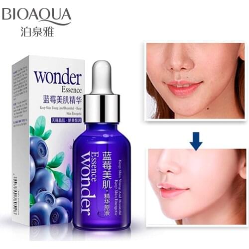 Wonder Blueberry Hyaluronic Acid Liquid Anti Aging Collagen Pure Essence Whitening Moisturizing Skin Care Face Serum Retinol