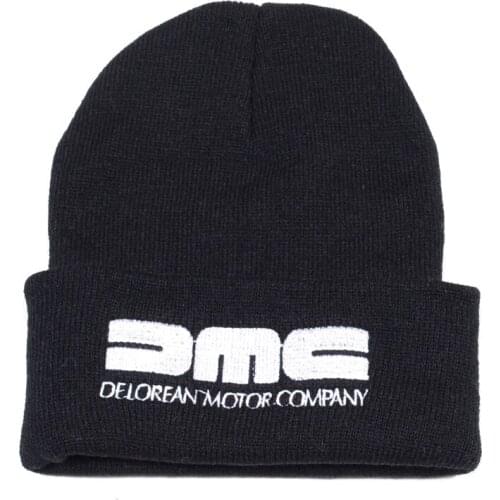 Brand Delorean Motor Company Beanies Cap Back To The Future Film caps Fashion Unisex Winter Warm Knitted Hat