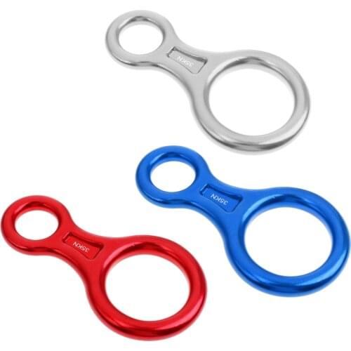 Figure 8 Descender for Rock climbing, Mountaineering, Caving, Aerial Work