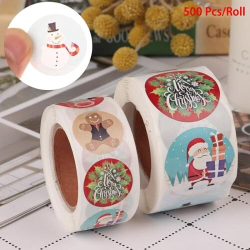 Floral Sticker For Seal Scrapbooking Christmas Sticke Decoration Sticker Stationery Sticker New