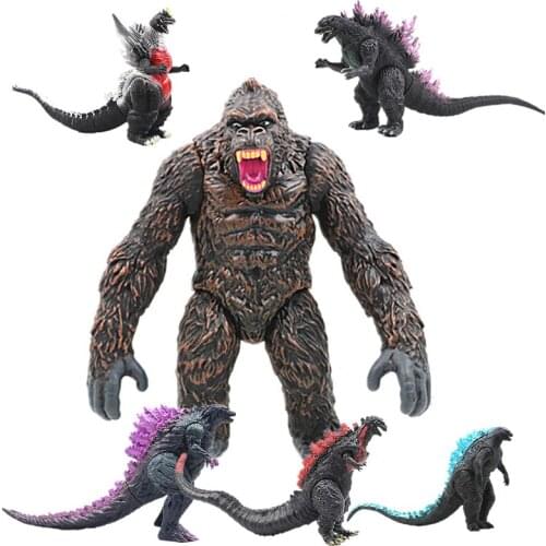 Godzilla King Of Monsters Monste Model Cartoons Action Figure PVC Toy Figurine Joint Movable Figma Kids Toys Birthday Present