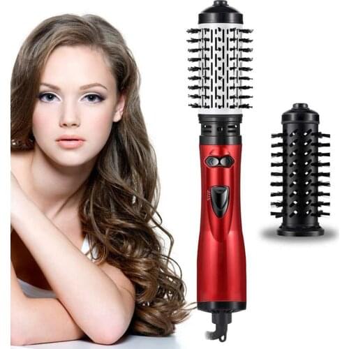Hair Blower Dryer Brush One step Hot Air Comb for Styling Frizz Dryer Spin Auto-rotating Hair Curling Iron Negative Ionic Brush