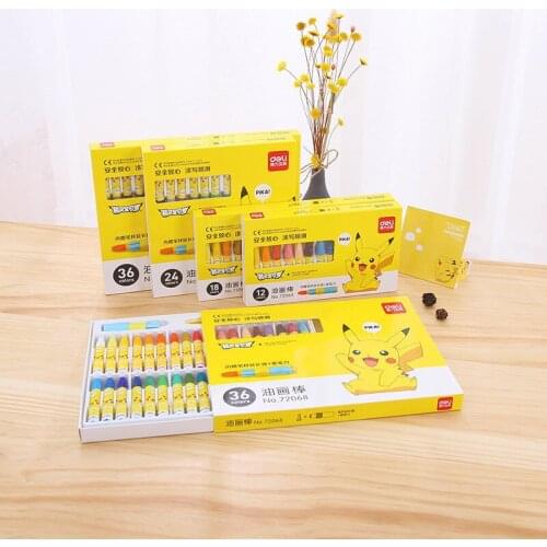 72066 oil painting stick Piccadilly pattern oil painting stick 18 color crayons student graffiti pen