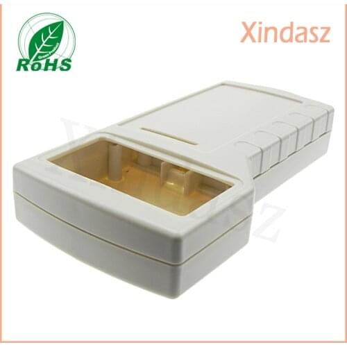 2pcs/lot abs plastic enclosure case for electronic project plastic case electronic enclosure with battery holder 156*80*29mm