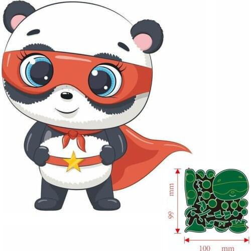 Metal Cutting Dies Panda animal DIY Scrapbooking Paper Cards Decorative Craft Embossing