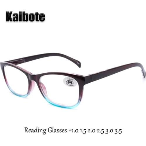 Kaibote ESO-R175101 Fashion Reading Glasses for Men Women Reader Eyewear Style Presbyopic Magnifier Eyeglasses with Soft Pouch