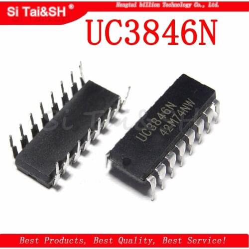 5PCS UC3846N DIP16 UC3846 DIP 3846 DIP-16 new and original IC