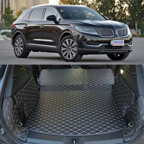 Full Covered Seat Pad Cargo Box Trunk Floor Mat Carpet Liner For Lincoln MKX