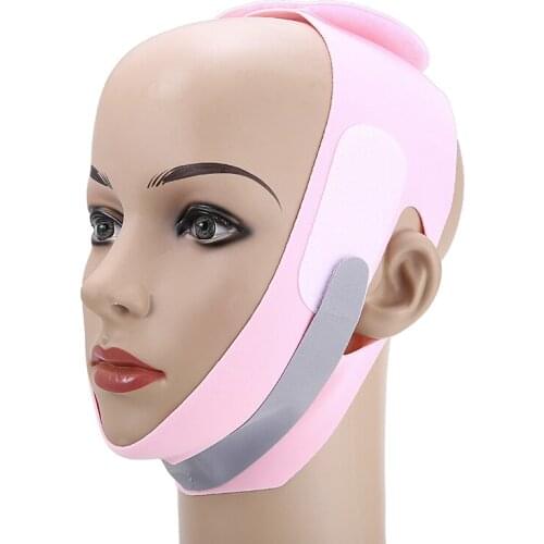 Facial Slim Strap Belt Face V-Line Lift Up Mask Chin Anti-Aging Band Face Fixed Belts Bandage Tool Ear-loop Design