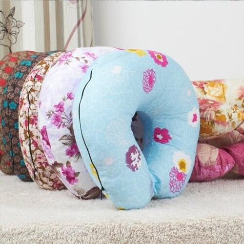 Bamboo Charcoal U Shaped Pillow Travel Pillow Bamboo Fiber Car Neck Pillows Soft Cushion Home Linens Textile Travesseiro